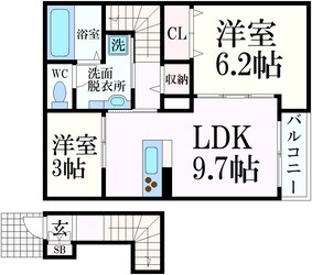 NHエステート御影山手の物件間取画像